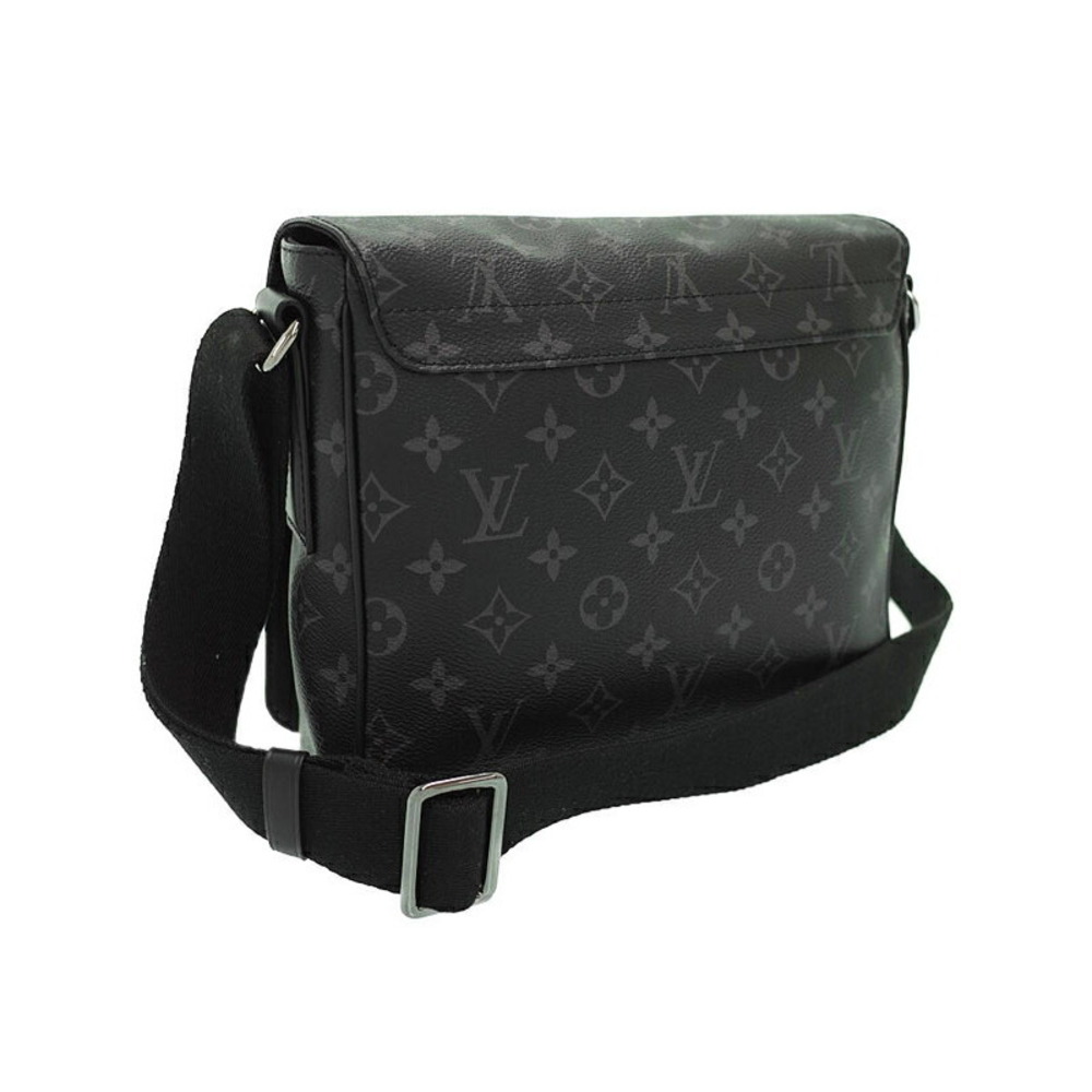 Louis Vuitton Monogram Eclipse Black District NM Shoulder Bag - Picture 2 of 5
